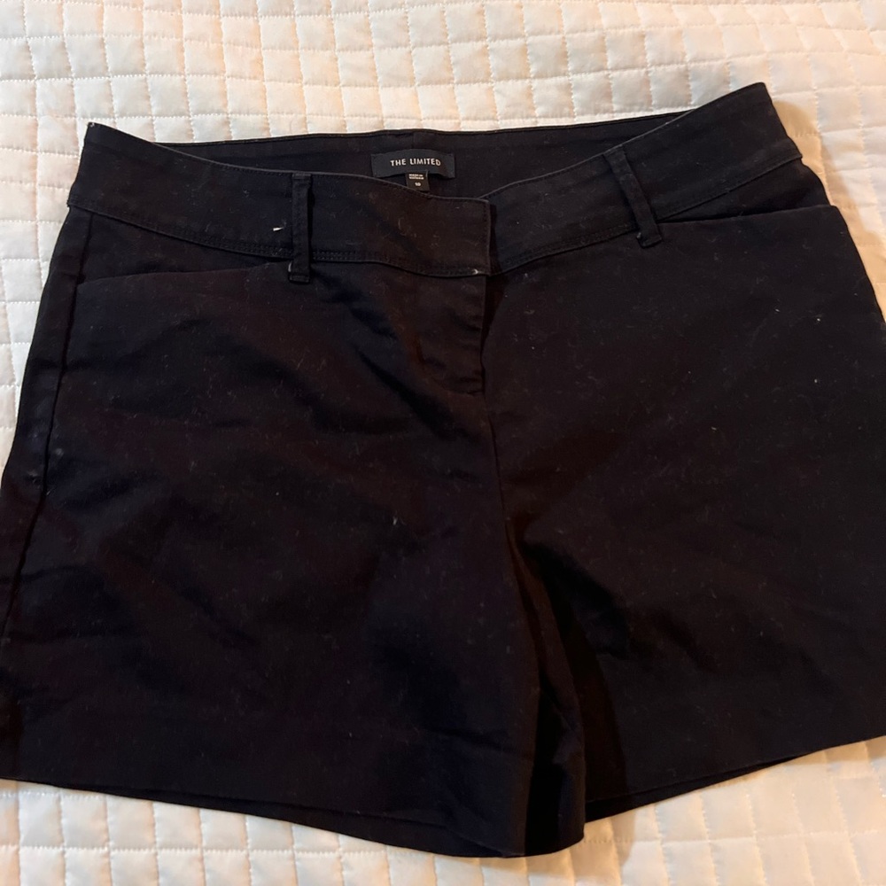 The Limited Women's Classic Black Bermudas